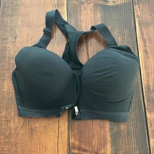Zip front VSX sports bra